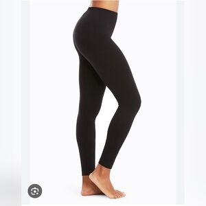 Spanx XL Look At Me Now Leggings, Black, BNWT